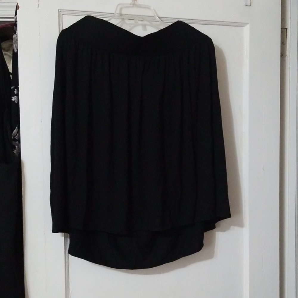 Lane Bryant stretch flowy skirt